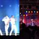 (L-R): 112 perform during the Puff Daddy and Bad Boy Family Reunion Tour on September 4, 2016, in New York City; Jagged Edge performs at the Clear Channel Radio “Style Stage NYC” on May 06, 2006, in New York City.